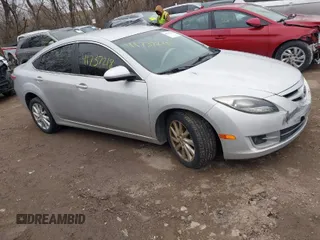 2012 Mazda Mazda6 i Touring with VIN 1YVHZ8DH8C5M25037, listed as a IAAI auction lot 41737218 with 191,980 mi miles. Bid and sale history available at carsss.com. Image 1.