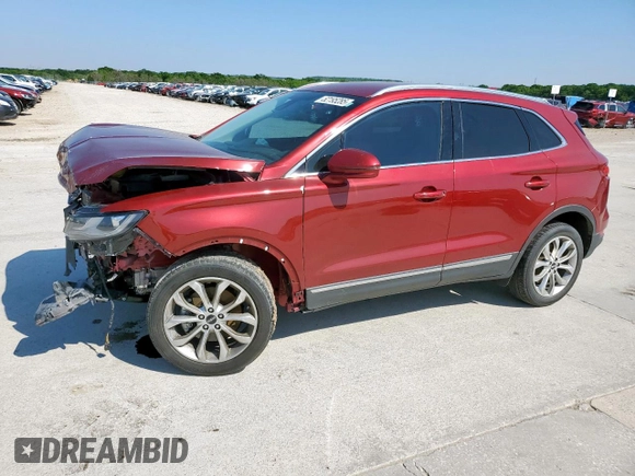 2019 Lincoln MKC Select with VIN 5LMCJ2C93KUL45415, listed as a Copart auction lot 52195285 with 45,751 mi miles and Salvage title. Bid and sale history available at DreamBid. Image 1.