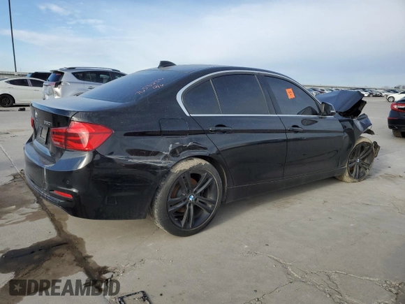 2017 BMW 3 Series 330i with VIN WBA8B9C54HK676408, listed as a Copart auction lot 87672795 with Not Provided miles and Salvage Title. Bid and sale history available at carsss.com. Image 3.