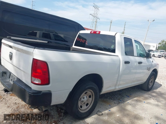 2020 Ram 1500 Tradesman with VIN 1C6RR6FGXLS117749, listed as a IAAI auction lot 42084572 with 137,970 mi miles and . Bid and sale history available at DreamBid. Image 13.