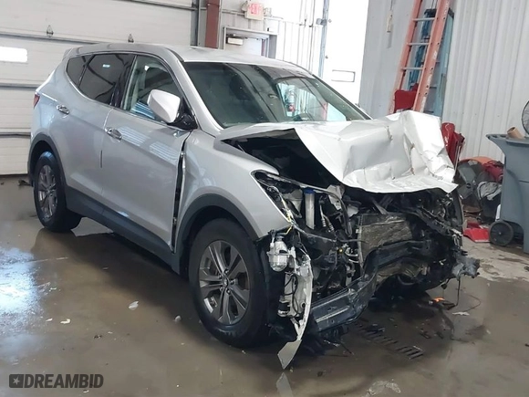 2013 Hyundai Santa Fe Sport with VIN 5XYZTDLB8DG027319, listed as a IAAI auction lot 41240809 with 1 mi miles. Bid and sale history available at carsss.com. Image 1.