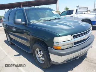2001 Chevrolet Tahoe LT z VIN 1GNEK13T61R128369, wystawiony jako IAAI lot #42437041 z przebiegiem 197 673 mil mil oraz . Historia ofert i sprzedaży dostępna na DreamBid. Obrazek 1.