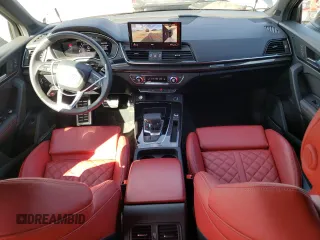 2023 Audi SQ5 Premium Plus with VIN WA1B4AFY0P2167063, listed as a Copart auction lot 39869674 with 12,008 mi miles and . Bid and sale history available at DreamBid. Image 8.