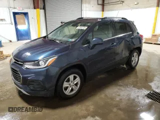 2018 Chevrolet Trax LT with VIN 3GNCJPSB9JL312184, listed as a Copart auction lot 53900735 with 49,962 mi miles and Salvage Title. Bid and sale history available at carsss.com. Image 1.