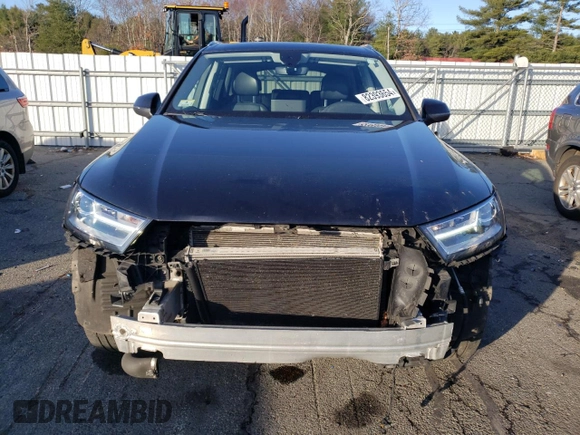 2018 Audi Q7 Premium with VIN WA1AHAF78JD004454, listed as a Copart auction lot 82393654 with 131,091 mi miles and Salvage title. Bid and sale history available at DreamBid. Image 5.