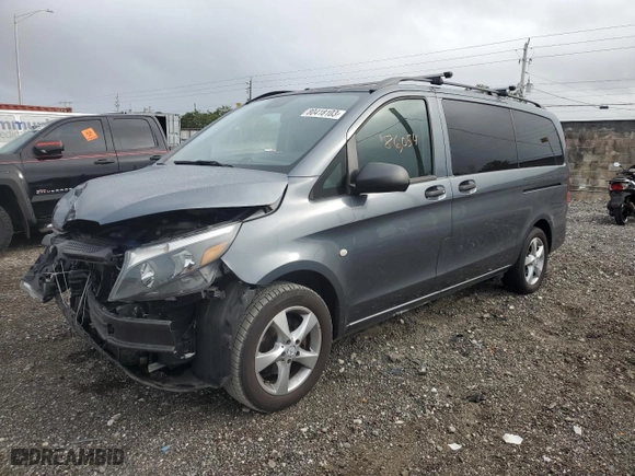 2016 Mercedes-Benz Metris Passenger Van with VIN WD4PG2EE2G3130144, listed as a Copart auction lot 80418103 with 86,054 mi miles. Bid and sale history available at carsss.com. Image 1.