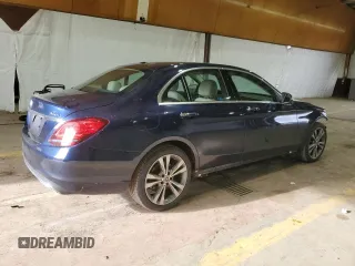 2021 Mercedes-Benz C 300 with VIN W1KWF8EBXMR626969, listed as a Copart auction lot 85229084 with 42,698 mi miles and Salvage Title. Bid and sale history available at carsss.com. Image 3.