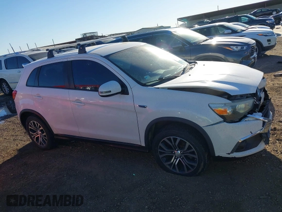 2016 Mitsubishi Outlander Sport 2.4 ES with VIN JA4AR3AW8GZ047131, listed as a IAAI auction lot 40908069 with 124,646 mi miles. Bid and sale history available at carsss.com. Image 13.
