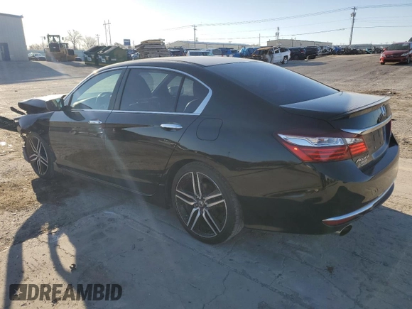 2017 Honda Accord Sedan Sport with VIN 1HGCR2F58HA302502, listed as a Copart auction lot 48702245 with 79,994 mi miles and Salvage Title. Bid and sale history available at carsss.com. Image 2.
