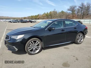2020 Acura TLX w/Technology Pkg with VIN 19UUB3F48LA002540, listed as a Copart auction lot 48631235 with 70,326 mi miles and Salvage Title. Bid and sale history available at carsss.com. Image 1.