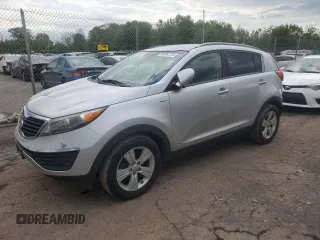 2012 Kia Sportage LX with VIN KNDPBCA22C7239331, listed as a Copart auction lot 55854275 with 111,776 mi miles and Clean title. Bid and sale history available at DreamBid. Image 1.