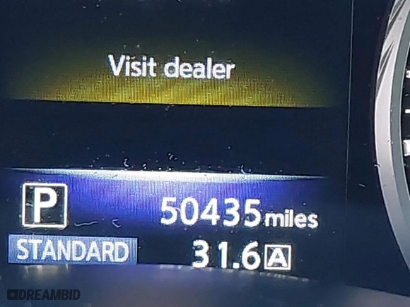 2017 Infiniti Q50 3.0t Premium with VIN JN1EV7AP3HM734280, listed as a IAAI auction lot 41607757 with 50,435 mi miles. Bid and sale history available at carsss.com. Image 15.