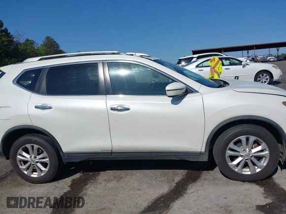 2016 Nissan Rogue SV with VIN KNMAT2MV1GP682787, listed as a IAAI auction lot 42028405 with 157,975 mi miles. Bid and sale history available at carsss.com. Image 14.