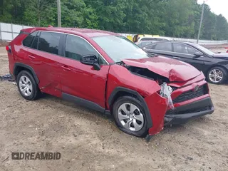 2022 Toyota RAV4 LE with VIN 2T3H1RFV7NW228099, listed as a IAAI auction lot 42211518 with 9,336 mi miles and . Bid and sale history available at DreamBid. Image 1.