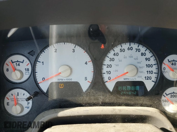 2008 Dodge Ram 2500 SLT with VIN 3D7KR28A88G105499, listed as a Copart auction lot 77150894 with 294,842 mi miles and Salvage Title. Bid and sale history available at carsss.com. Image 9.