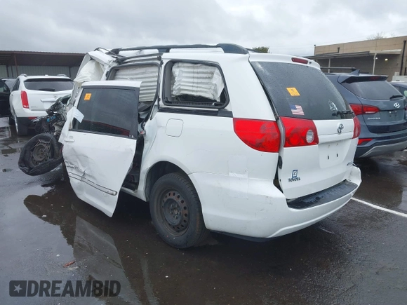 2007 Toyota Sienna CE with VIN 5TDZK23C47S021234, listed as a IAAI auction lot 41795309 with 0 mi miles. Bid and sale history available at carsss.com. Image 3.