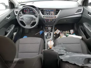 2018 Hyundai Accent SEL z VIN 3KPC24A36JE022973, wystawiony jako Copart lot #52231515 z przebiegiem 98 233 mil mil oraz Szkoda całkowita • Salvage title. Historia ofert i sprzedaży dostępna na DreamBid. Obrazek 8.
