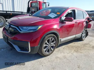 2022 Honda CR-V Touring with VIN 7FARW2H97NE013653, listed as a IAAI auction lot 41884500 with 53,195 mi miles. Bid and sale history available at carsss.com. Image 2.