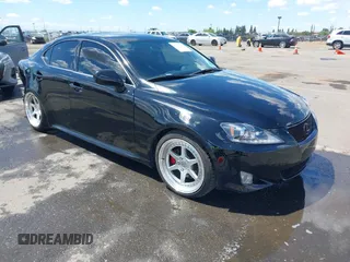 2008 Lexus IS 250 z VIN JTHBK262085059487, wystawiony jako IAAI lot #42233389 z przebiegiem 219 951 mil mil oraz . Historia ofert i sprzedaży dostępna na DreamBid. Obrazek 1.