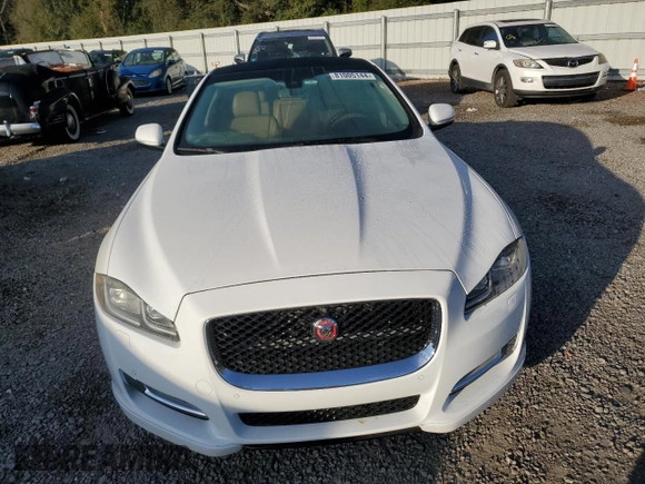 2016 Jaguar XJ with VIN SAJWA1CE4GMV91734, listed as a Copart auction lot 81005144 with 31,924 mi miles and Salvage Title. Bid and sale history available at DreamBid. Image 5.