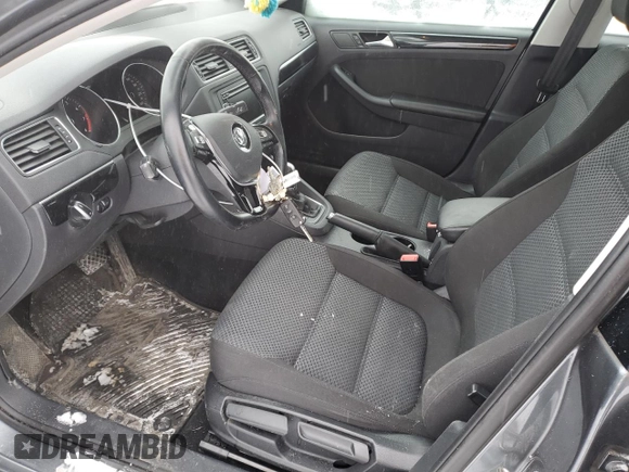 2015 Volkswagen Jetta Sedan 1.8T SE with VIN 3VWD07AJ1FM312994, listed as a Copart auction lot 43360255 with 116,838 mi miles and Salvage Title. Bid and sale history available at carsss.com. Image 7.