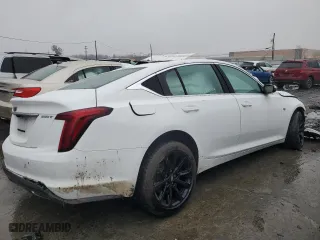 2021 Cadillac CT5 Luxury with VIN 1G6DX5RK9M0147473, listed as a Copart auction lot 81777223 with 0 mi miles. Bid and sale history available at carsss.com. Image 3.