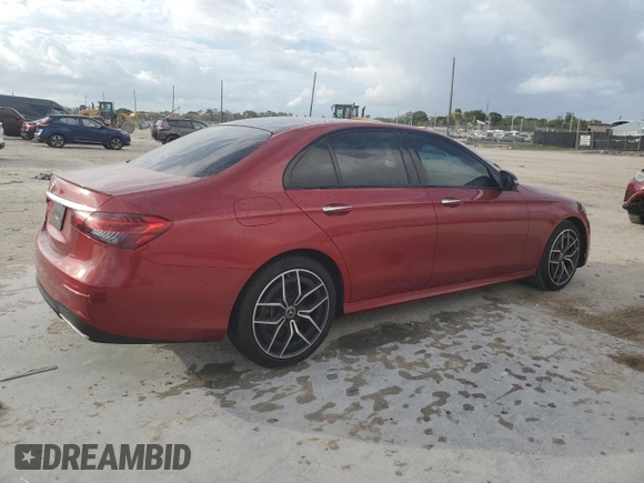 2023 Mercedes-Benz E-Class E 350 with VIN W1KZF8DB8PB142861, listed as a Copart auction lot 86368454 with 5,731 mi miles and Salvage Title. Bid and sale history available at carsss.com. Image 3.