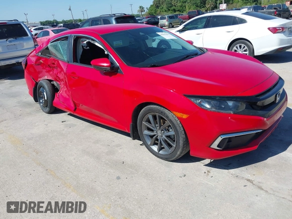 2019 Honda Civic Sedan LX with VIN 2HGFC2F69KH550645, listed as a IAAI auction lot 42043492 with 110,643 mi miles. Bid and sale history available at carsss.com. Image 1.