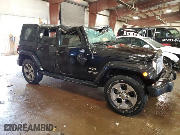2016 Jeep Wrangler Unlimited Sahara with VIN 1C4BJWEG8GL188869, listed as a Copart auction lot 58128635 with 171,766 mi miles and Clean title. Bid and sale history available at DreamBid. Image 4.