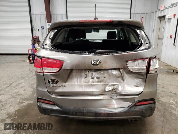 2017 Kia Sorento LX with VIN 5XYPGDA33HG296938, listed as a Copart auction lot 47851125 with 119,784 mi miles and Salvage Title. Bid and sale history available at DreamBid. Image 6.