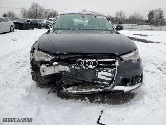 2012 Audi A6 3.0T Prestige with VIN WAUHGAFC0CN145825, listed as a Copart auction lot 44905325 with 0 mi miles and Salvage Title. Bid and sale history available at carsss.com. Image 5.