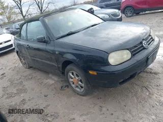 2001 Volkswagen Cabrio GLS with VIN 3VWCC21V41M805943, listed as a IAAI auction lot 41867177 with Not Provided miles and . Bid and sale history available at DreamBid. Image 1.