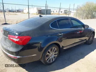 2016 Kia Cadenza Premium with VIN KNALN4D71G5212784, listed as a IAAI auction lot 41652725 with 130,412 mi miles and . Bid and sale history available at DreamBid. Image 4.