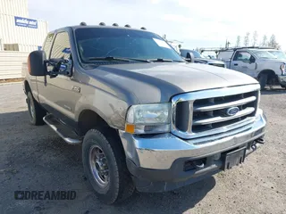 2004 Ford Super Duty F-250 XL with VIN 1FTNX21P74ED22765, listed as a IAAI auction lot 41777377 with 1 mi miles. Bid and sale history available at carsss.com. Image 1.