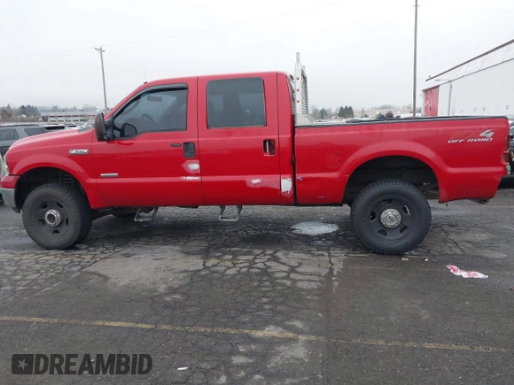 2005 Ford F-250 XL with VIN 1FTSW21PX5EC67932, listed as a IAAI auction lot 41306583 with 189,824 mi miles and . Bid and sale history available at DreamBid. Image 6.