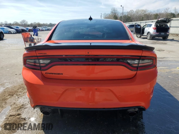 2019 Dodge Charger R/T with VIN 2C3CDXCT5KH519855, listed as a Copart auction lot 48300085 with 80,151 mi miles and Salvage Title. Bid and sale history available at DreamBid. Image 6.
