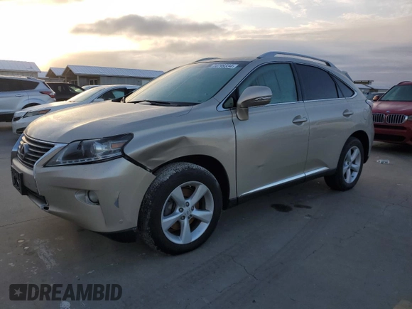 2013 Lexus RX 350 with VIN 2T2BK1BA2DC179132, listed as a Copart auction lot 74799334 with 0 mi miles and Salvage Title. Bid and sale history available at carsss.com. Image 1.
