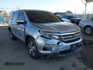 2016 Honda Pilot EX-L с VIN 5FNYF5H5XGB025840, выставлен на аукционе IAAI как лот 42226757 с пробегом 107 261 миль миль и . История ставок и продаж доступна на DreamBid. Изображение 1.