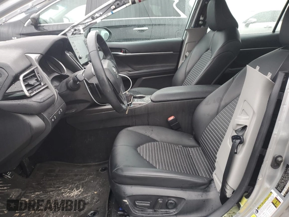 2022 Toyota Camry SE with VIN 4T1G11AK0NU699014, listed as a Copart auction lot 80945024 with 52,991 mi miles and Non Repairable. Bid and sale history available at DreamBid. Image 7.