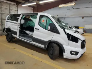 2023 Ford Transit Passenger XL with VIN 1FBAX2YGXPKB08481, listed as a Copart auction lot 43177325 with Not Provided miles and Salvage Title. Bid and sale history available at carsss.com. Image 4.
