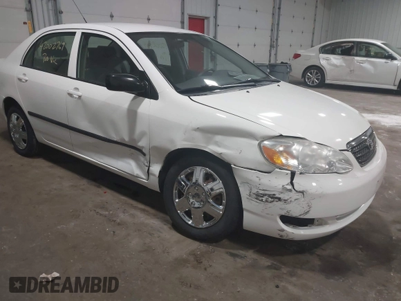 2006 Toyota Corolla CE with VIN JTDBR32E260063831, listed as a IAAI auction lot 42002769 with 90,707 mi miles and . Bid and sale history available at DreamBid. Image 1.