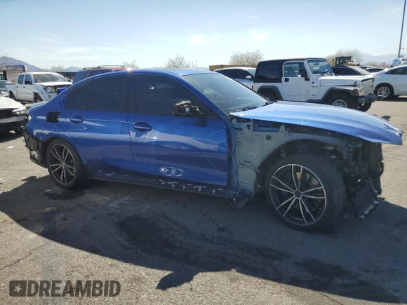 2022 BMW 3 Series M340i with VIN 3MW5U7J05N8C26465, listed as a Copart auction lot 45875905 with 36,434 mi miles and Salvage Title. Bid and sale history available at carsss.com. Image 4.