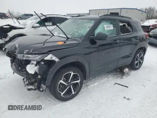 2022 Chevrolet TrailBlazer RS with VIN KL79MUSLXNB146702, listed as a Copart auction lot 45966015 with 46,000 mi miles and Salvage Title. Bid and sale history available at DreamBid. Image 1.