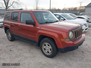 2012 Jeep Patriot Sport with VIN 1C4NJRBBXCD612838, listed as a IAAI auction lot 41835310 with NaN miles. Bid and sale history available at carsss.com. Image 1.