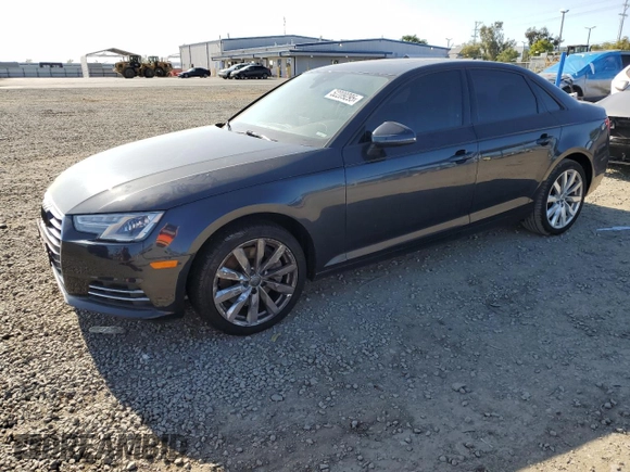 2017 Audi A4 Premium with VIN WAUGNAF40HN005663, listed as a Copart auction lot 52209295 with 117,924 mi miles and Clean Title. Bid and sale history available at carsss.com. Image 1.