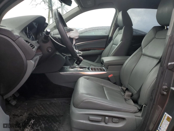 2016 Acura MDX w/Tech with VIN 5FRYD3H46GB009862, listed as a Copart auction lot 44848595 with 88,726 mi miles and Salvage Title. Bid and sale history available at carsss.com. Image 7.