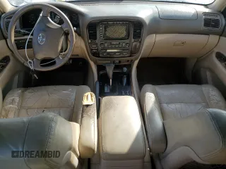 2001 Toyota Land Cruiser with VIN JTEHT05J912001418, listed as a Copart auction lot 81594494 with 289,258 mi miles and Salvage Title. Bid and sale history available at carsss.com. Image 8.