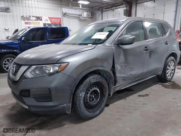 2017 Nissan Rogue SV with VIN 5N1AT2MV2HC782871, listed as a IAAI auction lot 41588461 with 162,950 mi miles. Bid and sale history available at carsss.com. Image 17.