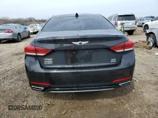 2018 Genesis G80 3.8L с VIN KMHGN4JE0JU249132, выставлен на аукционе Copart как лот 51338815 с пробегом 93 800 миль миль и Списание • Salvage title. История ставок и продаж доступна на DreamBid. Изображение 6.