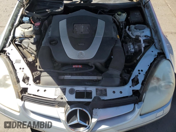 2006 Mercedes-Benz SLK 280 z VIN WDBWK54F36F096937, wystawiony jako Copart lot #60351395 z przebiegiem 114 563 mil mil oraz Szkoda całkowita • Salvage title. Historia ofert i sprzedaży dostępna na DreamBid. Obrazek 11.